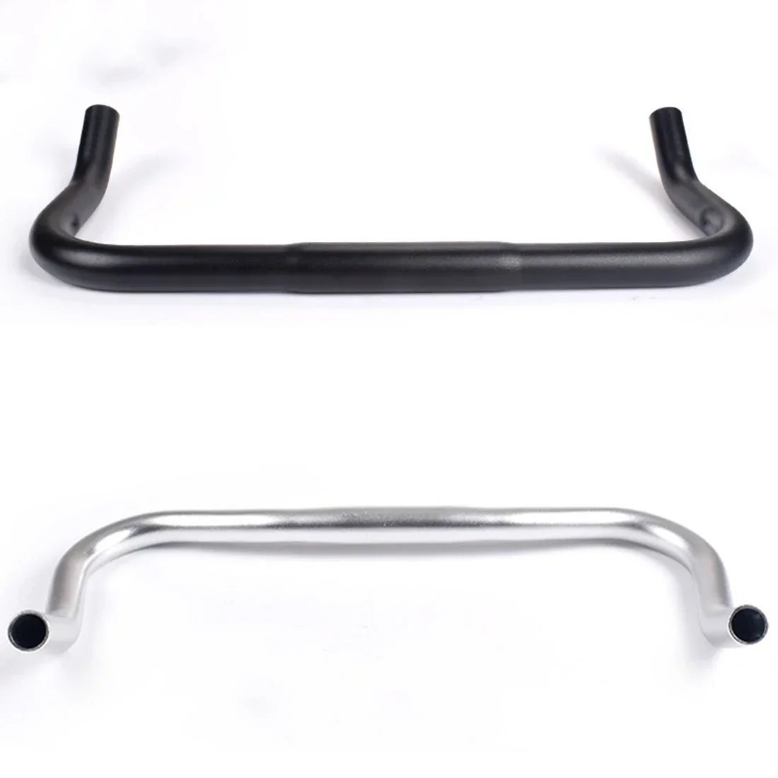 1pc Rennrad Fahrrad Bullhorn Lenker Biegen Bar 25,4x370mm Aluminium Legierung Fahrrad Horn Griff Biegen Griff komponenten Teile
