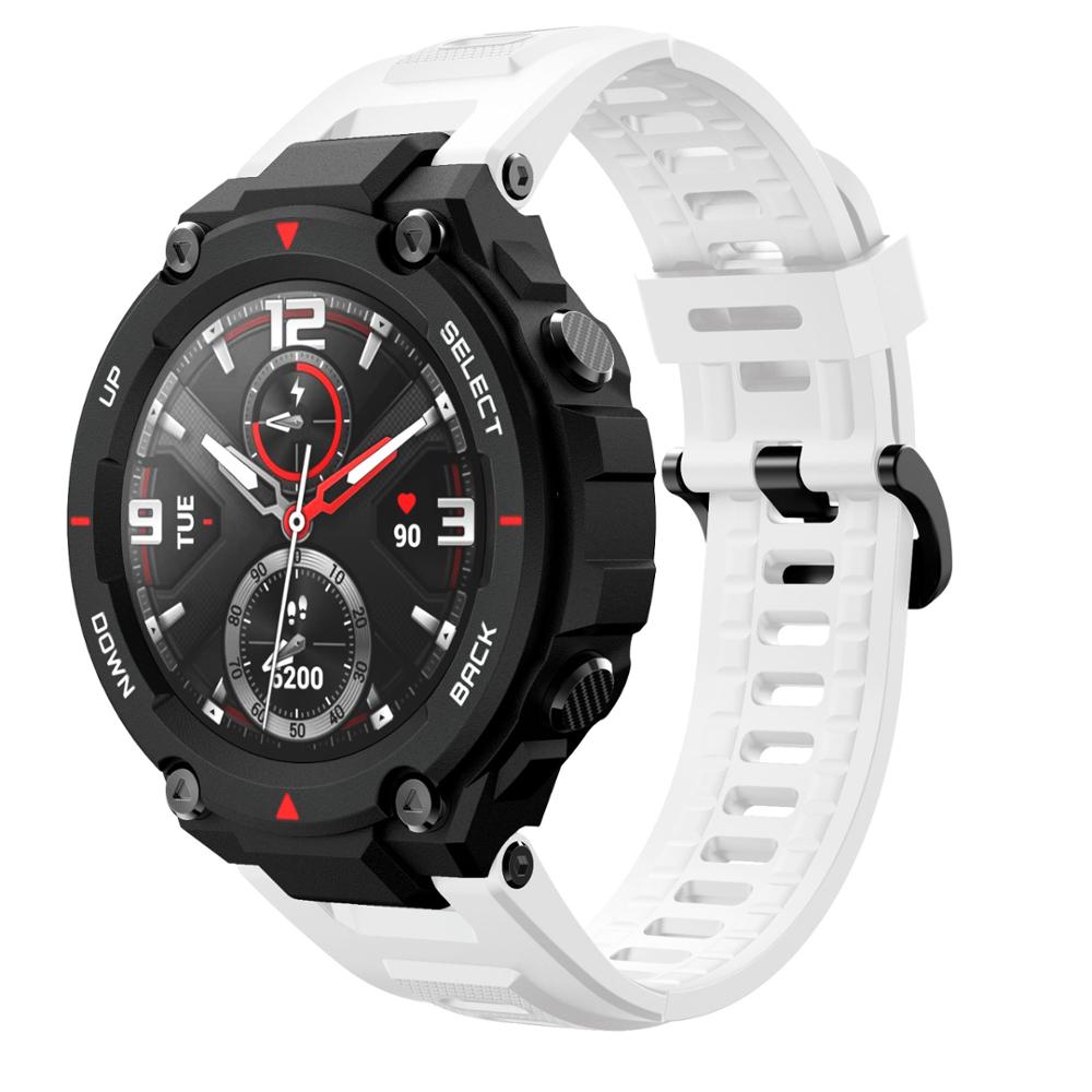 Amazfit t-rex -ranneke, silikoninen säädettävä kellonranneke, vaihtoranneke xiaomi huamille amazfit t-rex -ranneke