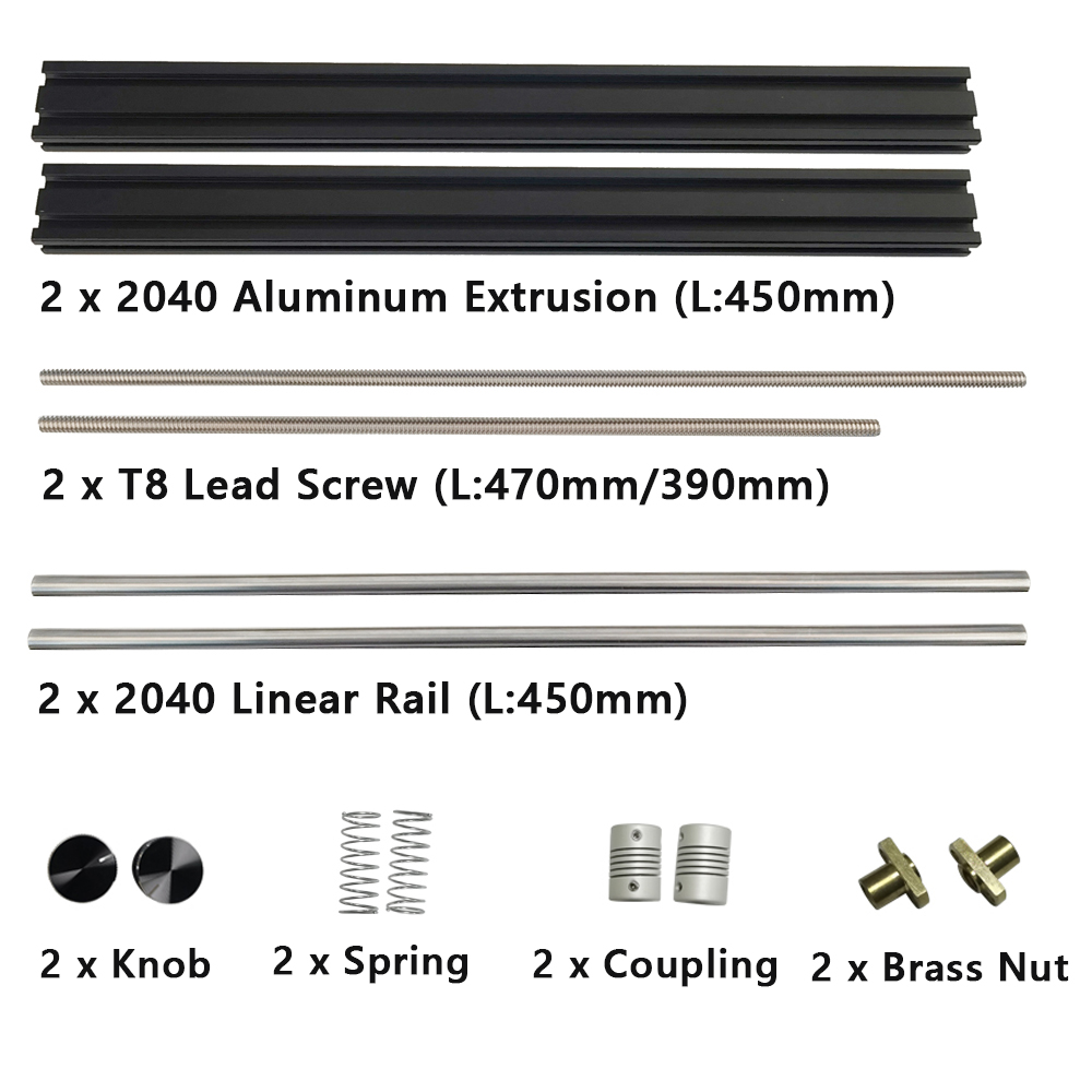 3018 CNC 3018Pro CNC Extension Kit Upgrade Kit 3018 zu 3040 CNC Gravur Fräsen Maschine.