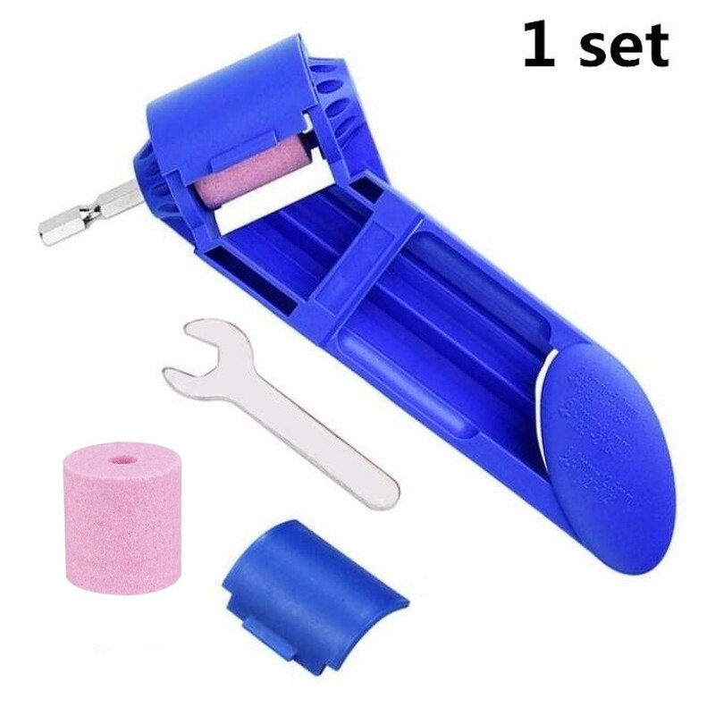 1 set bärbara borrslipverktyg korundslipskiva borrslipare titanborr borrmotordrivna verktygsdelar metall: Paket 2