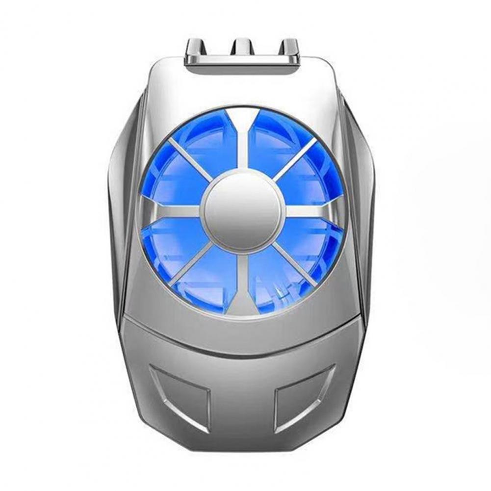 Klips chłodzący odpinany klips chłodnicy przenośny wysokiej jakości zewnętrzny uchwyt chłodzący telefon: Rechargeable B
