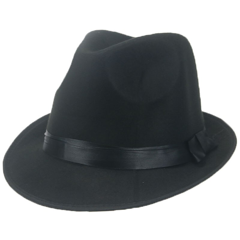 Fedoras-sombrero de ala corta con lazo para hombre y mujer, cinta de Panamá, sombrero de vaquero, vestido de vaquera, decoración de boda, sombrero fedora