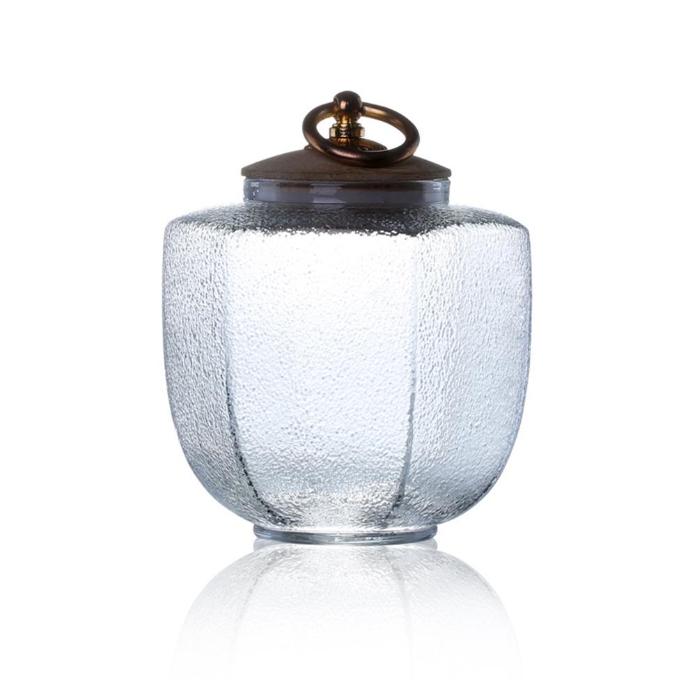 Pots à épices Borosilicate Transparent verre sans plomb scellé boîte de stockage réservoir de stockage de Grains pot liège thé conteneurs réservoir: Type7  800ML