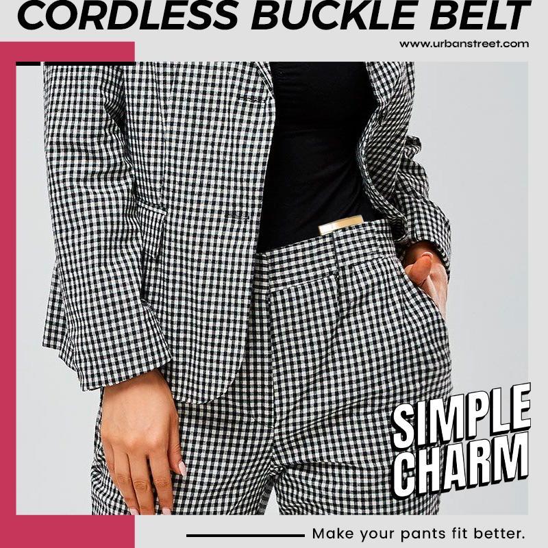 Pantaloni vita termoretraibile clip unisex uomo donna vita fibbia elasticizzata clip da cintura multifunzione pieghevole elastico fibbia per cintura clip per indumenti