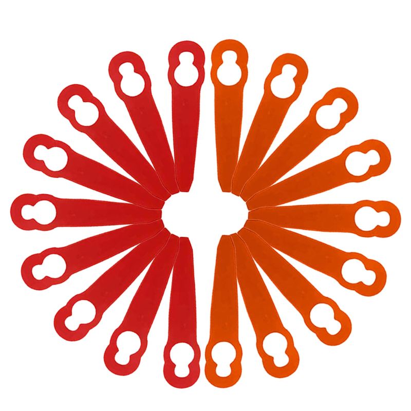 nouvelles lames de coupe en plastique de 8 pièces pour Stihl PolyCut 2-2 FSA 45 tondeuse à gazon