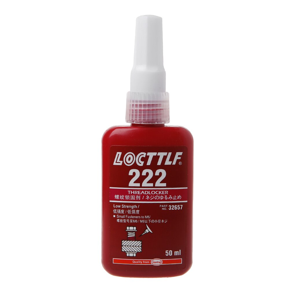 222/262/271 Thread Locker Adhesive Sealant Glue Locktite Prevent Oxidation Screw Use 50ML RC Parts: White