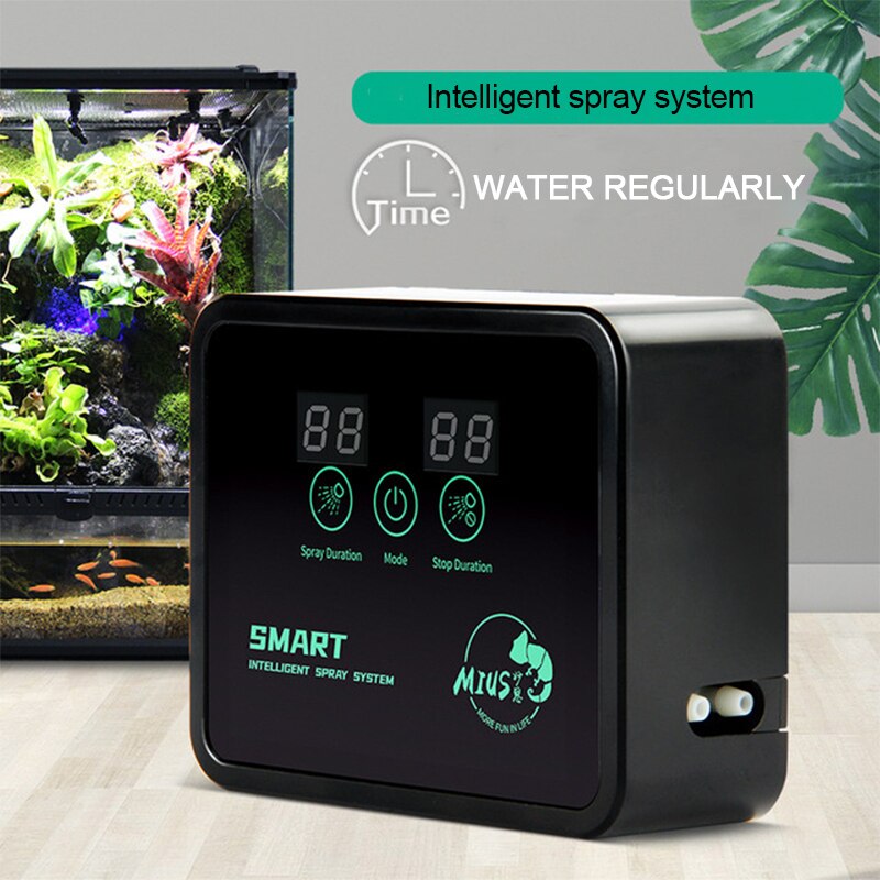 Ecological Sprinkler System Automatic Watering Potted Garden Sprayer Indoor Mist Spray Kits Sprinkler Intelligent Reptile Fogger