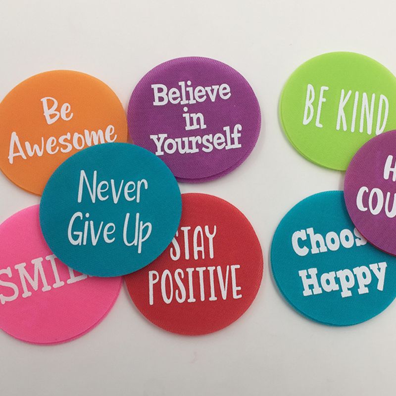 12 unids/set alfombra de Nylon marcador niños Juego educativo posicionamiento alfombra marcadores . Exclusivo.