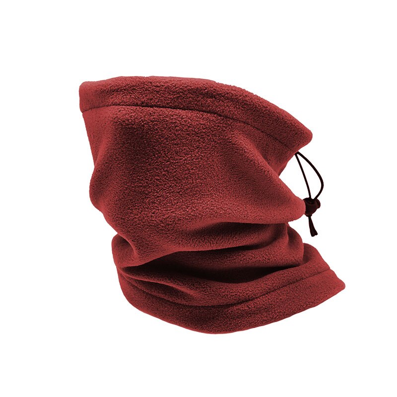 Bufanda de seda de hielo Simple Unisex para hombre y mujer, pañuelo de de Color sólido, cuello de redecilla, mascarilla facial para exteriores: wine red