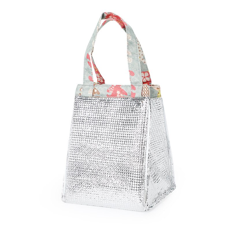 Thermische Geïsoleerde Koeler Zakken Lunch Tas Leuke Vrouwen Hand Pack Thermische Ontbijt Doos Draagbare Picknick Reizen Doos