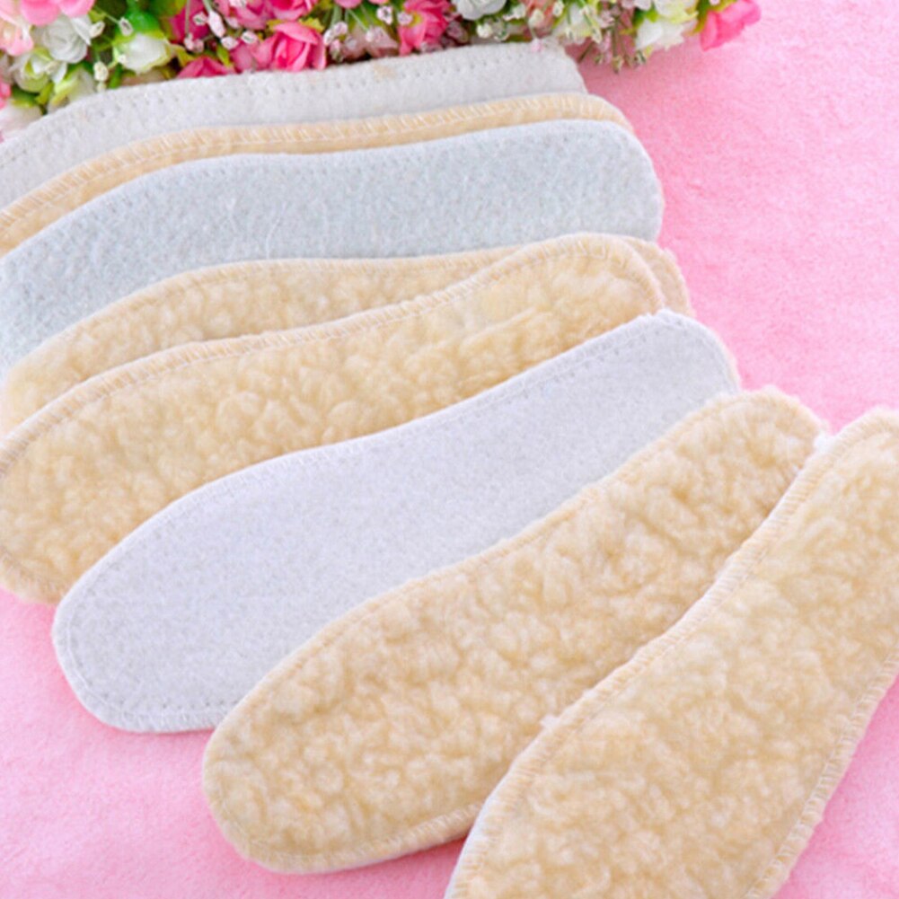 Winter Soft Warm Fleece Shoes Boots Sneakers Thermal Insoles Insert Foot Pads