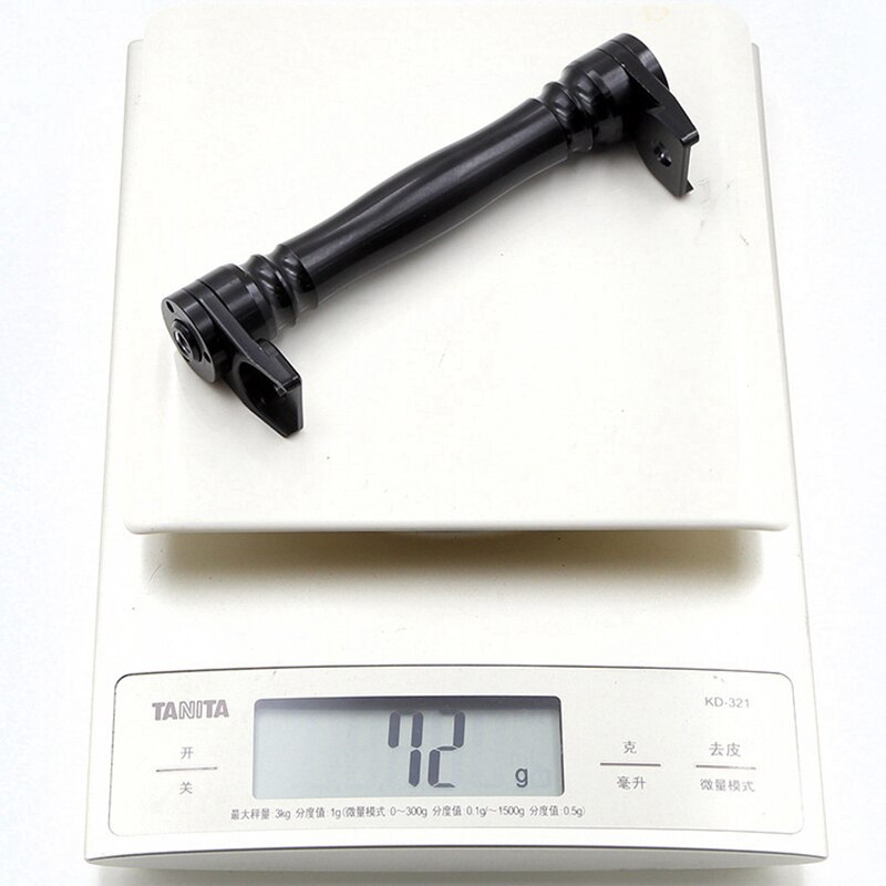 Easy Wheel Telescopic Extension Rod for Brompton Folding Bicycle Extendable Easy Wheel Bracket Black