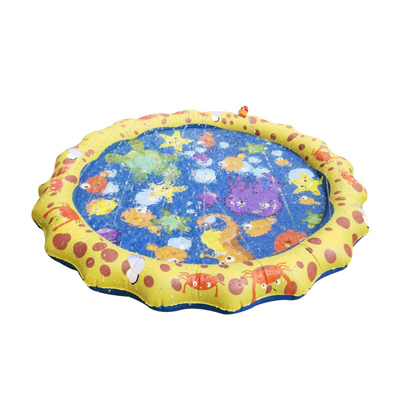 Aufblasbare sprühen Wasser Kissen Ich bin Freien Rasen Strand Meer Ebene Aufblasbare Wasser sprühen freundlicher Sprinkler Spielen Pad matt Schwimmen Schwimmbad