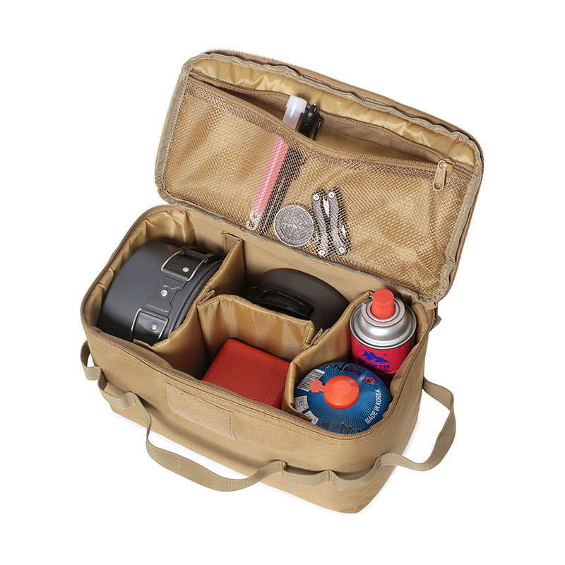 Outdoor Camping Gas Tank Opbergtas Grote Capaciteit Grond Nageltas Gas Canister Picknick Kookgerei Kit Tas