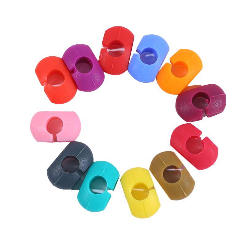 Silicone Red Wine Glass Identification Marker Char... Grandado