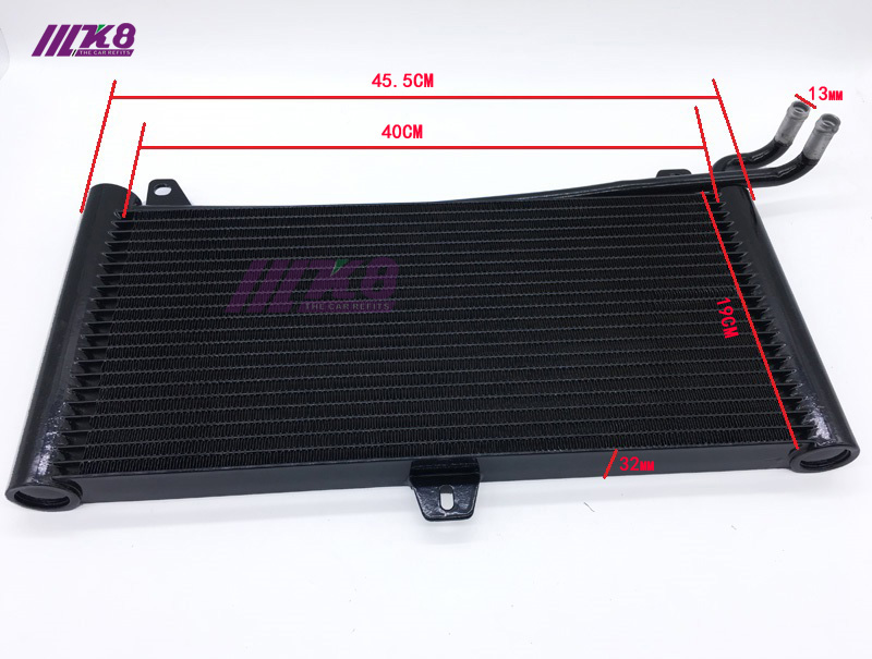 Oil Cooler Aluminum Transmission Oil Cooler 22 Row Automatic Stacked Plate Oil Cooler Radiator