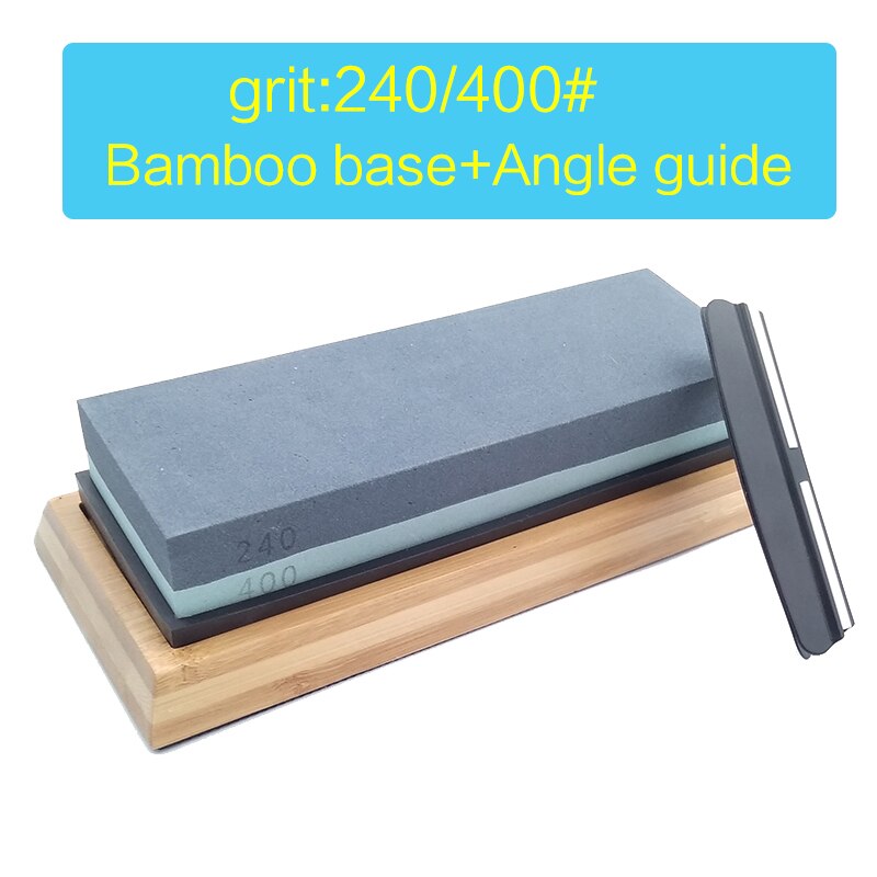 Double-sided Whetstone Set Honing Waterstone 3000 8000 grit grinding Gravel knife sharpener sharpening Whetstone: grit 240 400 set