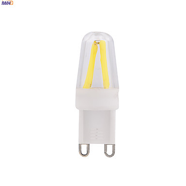 Iwhd 2W G9 14 Led Lamp 220V Cob 120LM Led Gloeilamp G9 Bi-Pin Lichten Vervangen halogeen Dimbare 110 V-220V