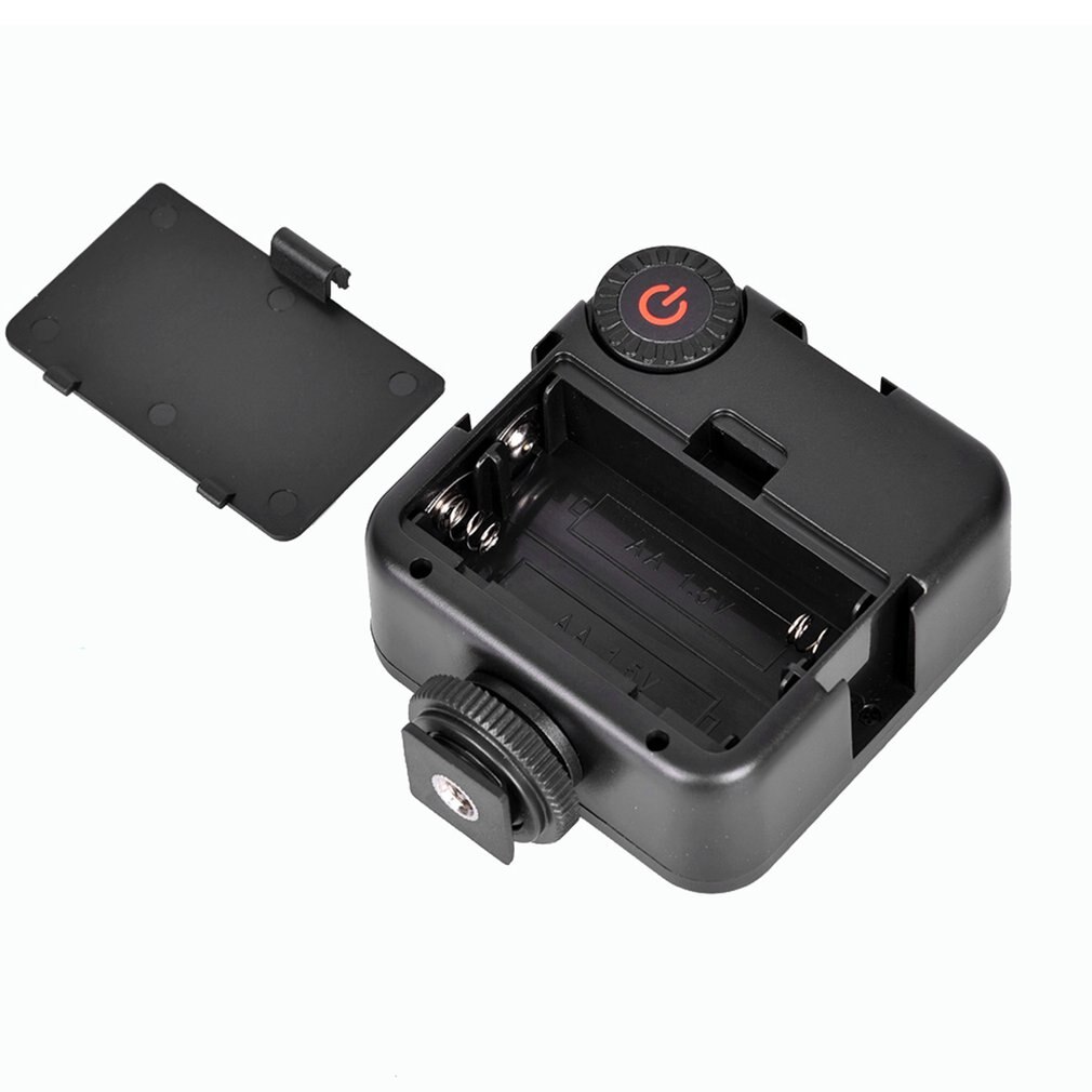 Flash Mini Pro Led-49 Video Licht 49 Led Flash Light Voor Dslr Camera Camcorder Dvr Dv Camera Licht zwart