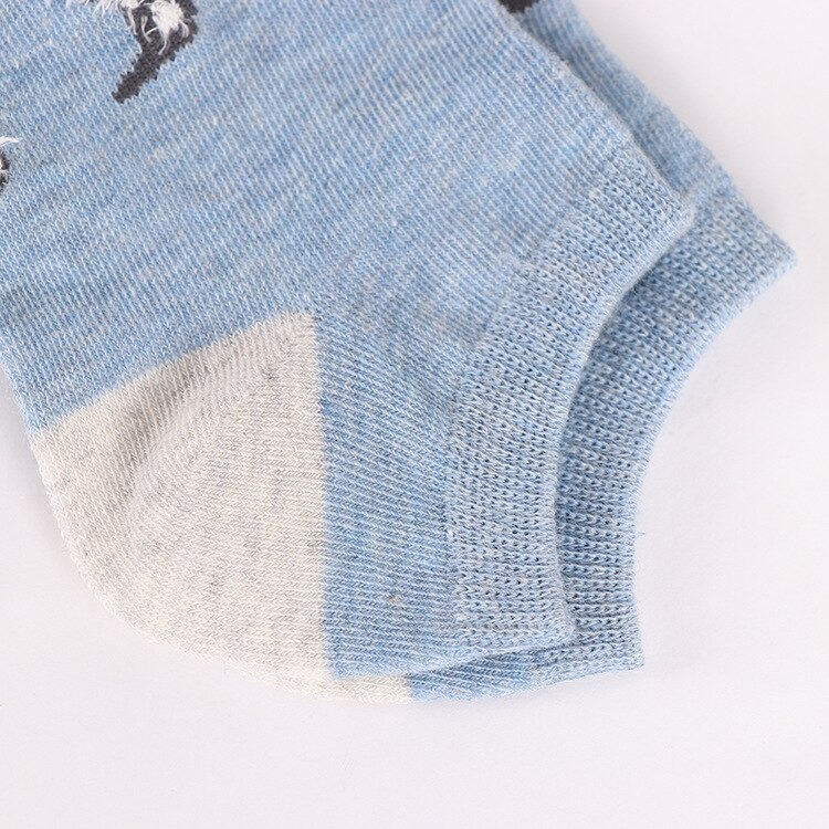 Dames katoenen sokken schattige dieren gestreepte damessokken casual grappige sokken voor dames