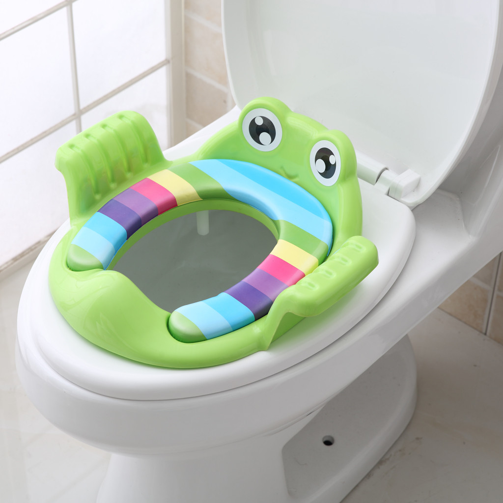 3 Kleuren Baby Kind Potje Wc Trainer Seat Stap Kruk Ladder Verstelbare Training Stoel Kinderen Wc Comfort Soft Anti-slip