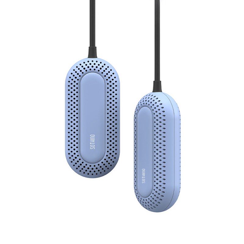 Potente secador de zapatos eléctrico con tecnología IC | Temporizador de 4 a 12 horas y antibacteriano | Ideal para botas y zapatos mojados, enchufe | Leroy Merlin