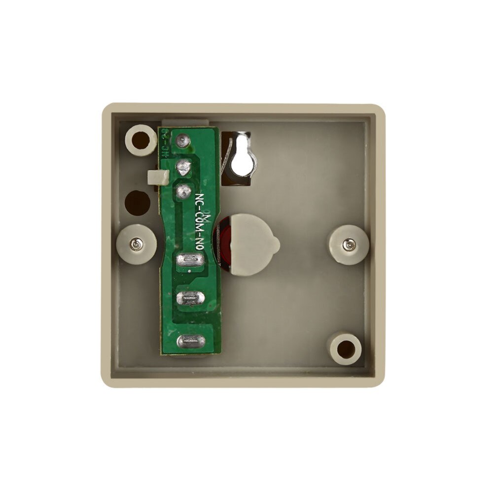 DC 24V Wired Safe Security Plastic Family Office Mini Emergency Alarm Panic Push Button