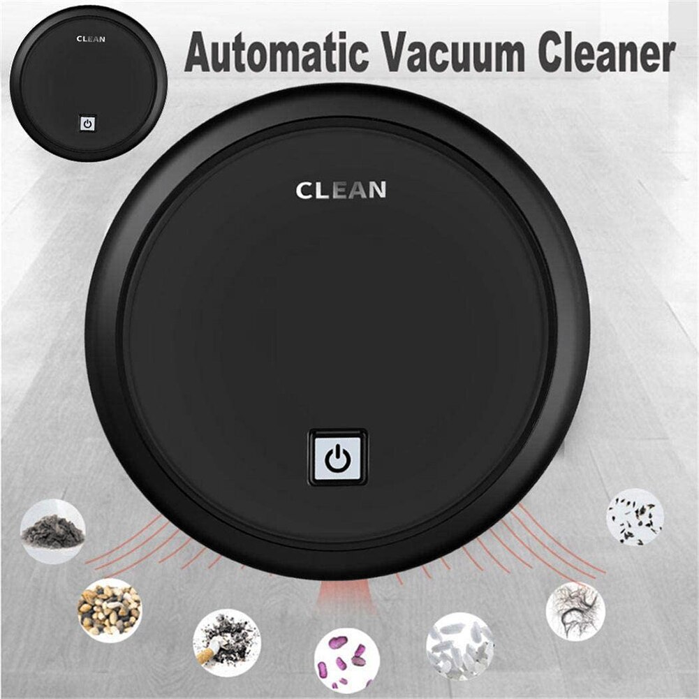 Rechargeable Smart Sweeper Robot Automatic Floor Sweeping Vacuum Cleaner Household Dust Hair Broom Cleaning Machine