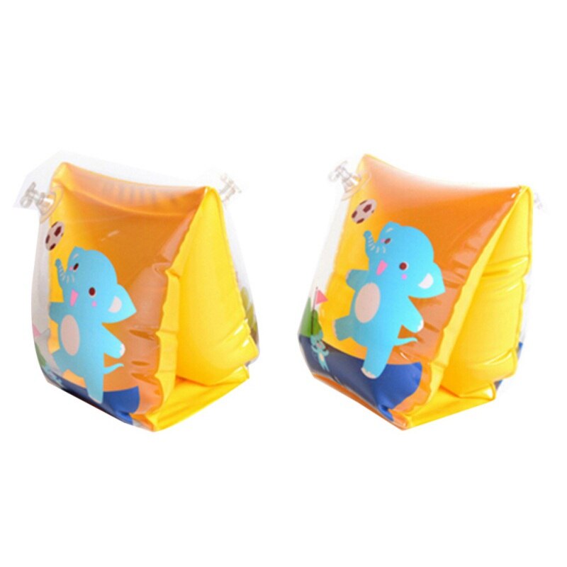 Schattige kindercartoon armcirkelzwever babywaterring verdikte dubbele airbag ballon zwemmen baby opblaasbaar speelgoed