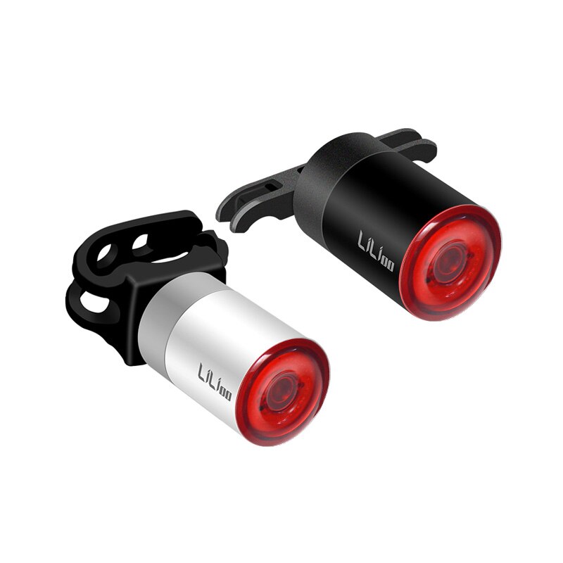 Bicycle Touch Smart Sensor Taillight Brake Vibration Induction Bike Rear Light USB Fast Charge MTB Road Bicycle Tail Light: Set I