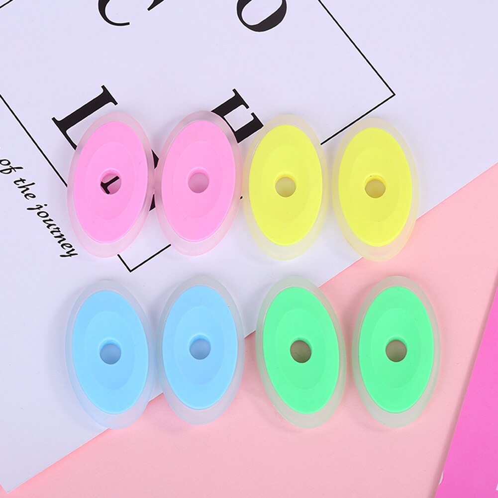 Erasable Pen Oval Non-toxic Eraser Children Kids Students School Office Stationery