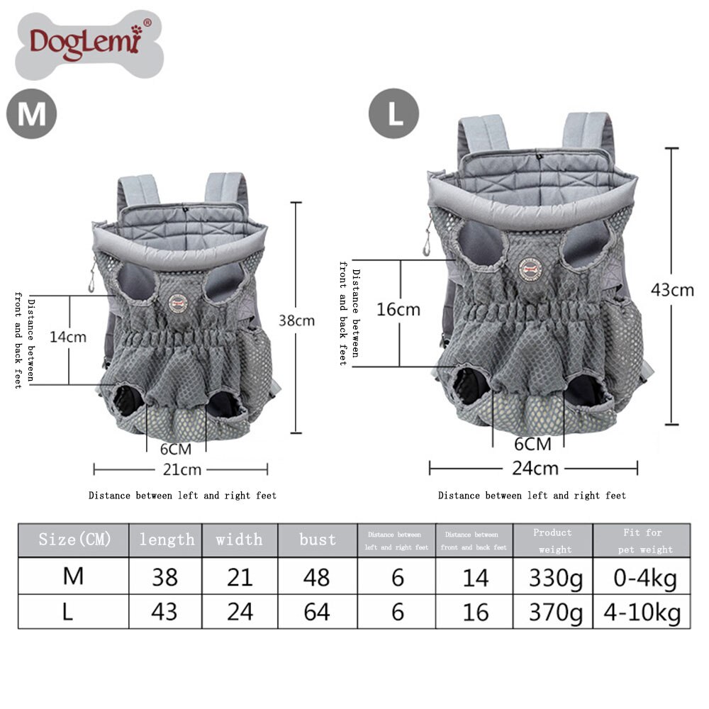Mochila De Transporte para perros, bolsas de transporte grandes para el hombro, soporte frontal para el pecho para cachorros, Chihuahua, perros de compañía, accesorios para gatos # FS
