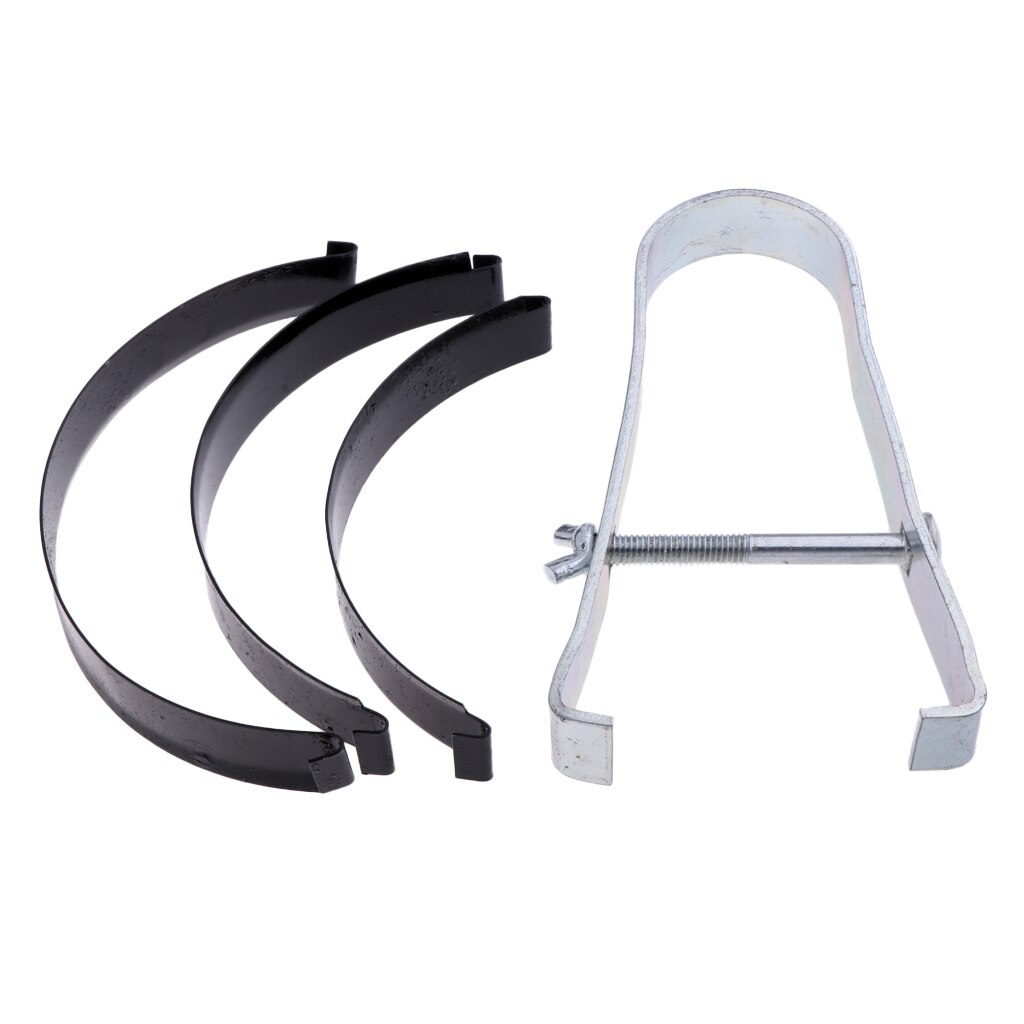 Juego de abrazaderas de anillo de pistón de motocicleta, herramienta de servicio de instalador, juego de compresor de compresión de anillo, rango de ajuste de 50mm a 85mm, 1 Juego