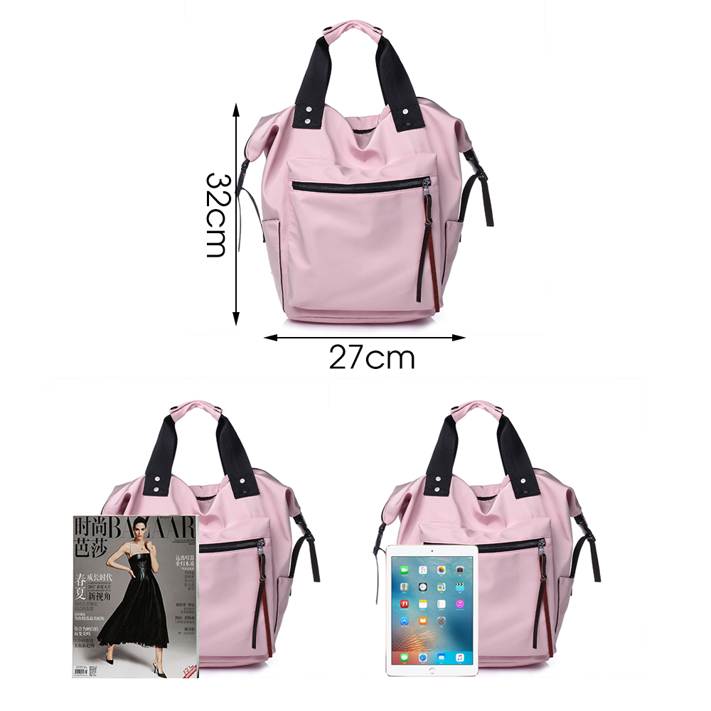 TTOU Nylon sac à dos femmes sacs à dos décontractés dames haute capacité retour au sac d'école adolescentes voyage étudiants Mochila Bolsa