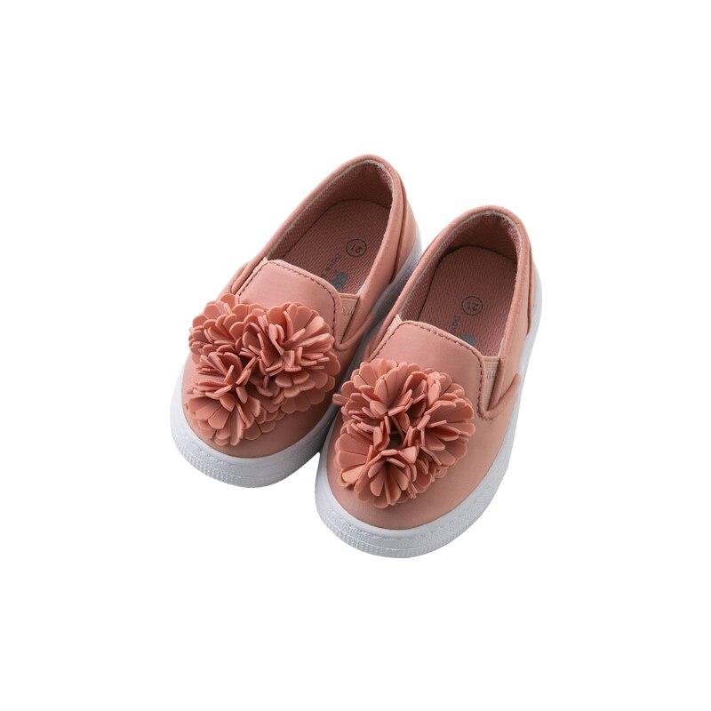 Db12912 dave bella forår baby pige solide sko født pige afslappede sko blomster sko mærke sko: 22