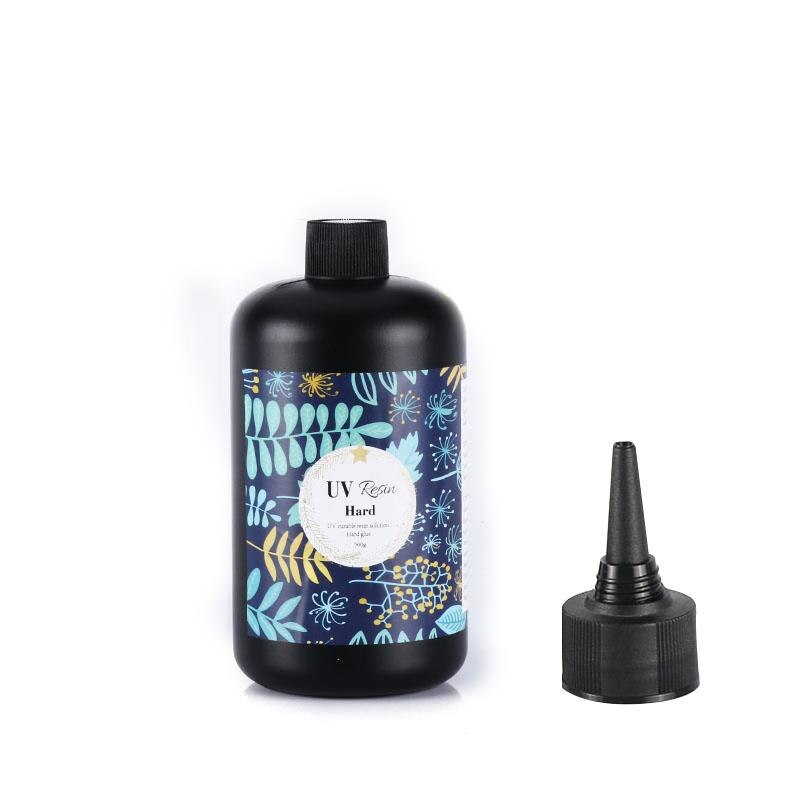 Colle en résine époxy UV transparente, cristal, durcissant aux ultraviolets, séchage solaire, activation par la lumière du soleil, bricolage, outils de fabrication de bijoux: 500g