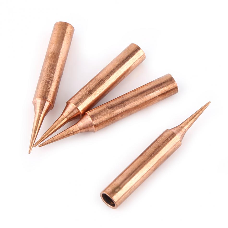 10Pcs/Lot Soldering Tips Pure Copper Low Temperature Soldering Iron Solder Tips Replacement Repair Station 900M-T-I