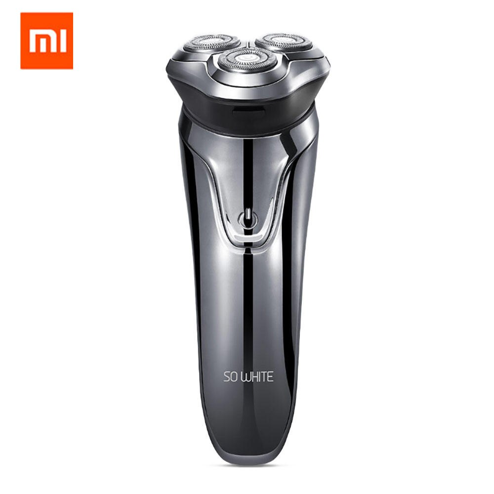 Xiaomi Mijia Soocas So White Electric Razor 3D Smart Control USB Charging Electric Razor Blocking Protection IPX7 Waterproof