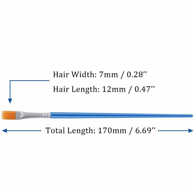 32Pcs Artist Paint Brushes Set Acrylic Oil Watercolour Painting Craft Art Kit