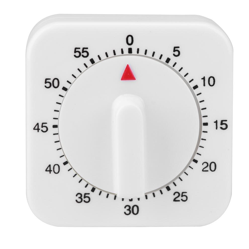 60 Minutes Manual Kitchen Timer Mechanical Reminder Alarm Clock Kitchen Timer With Magnet Home Decoration Supplier