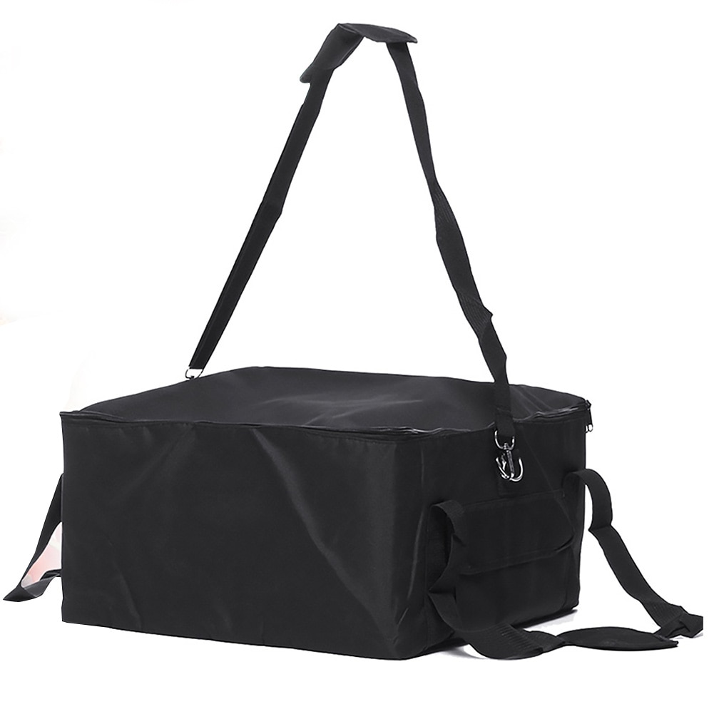 16 Inch Insulated Fresh Food Box Container Oxford Cloth Storage Red Pizza Bag Easy Use Thermal Holder Portable Strength