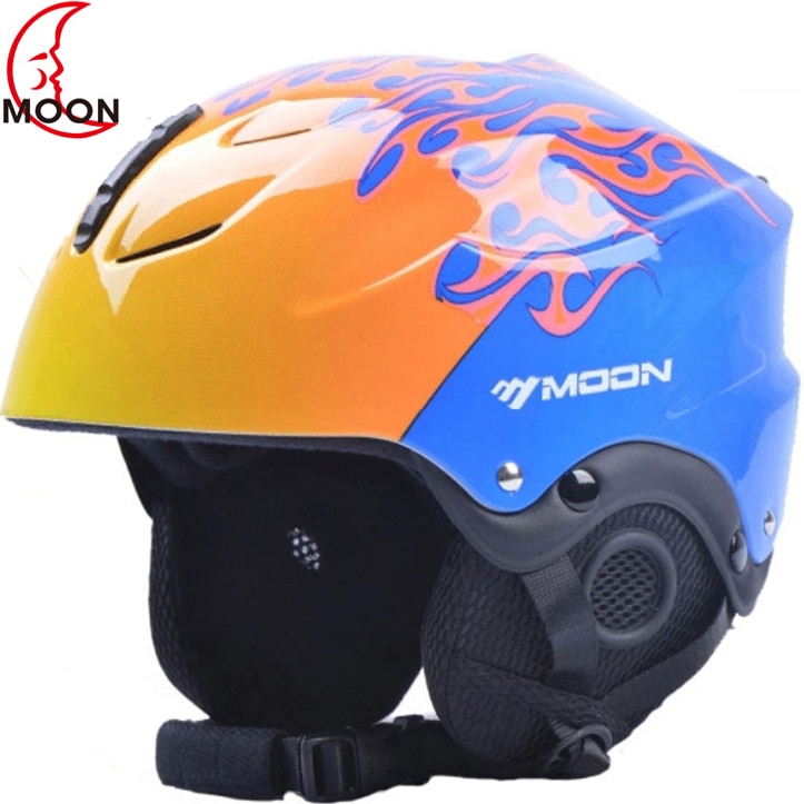 Men/Women Ski helmet Snowboard Snowmobile Helmet Skateboard Moto Cycling Helmet Sports Safety Cap Mask Winter Snow Warm Fleece