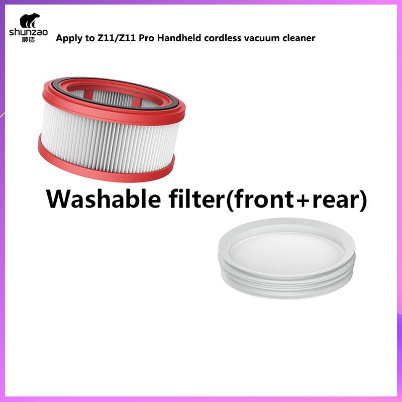 Shunzao Z11 &amp; Z11 Pro Handheld Staubsauger Ersatzteile Zubehör HEPA-Filter Sets Reiniger Teile Schwamm Filter