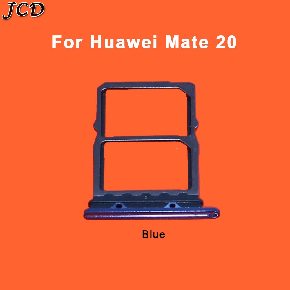 JCD Für huawei Kamerad20 Kamerad 20 lite Maimang 7 Mikro Sim Karte Halfter Slot Tablett Ersatz Adapter Gold schwarz blau: Mate 20-blau
