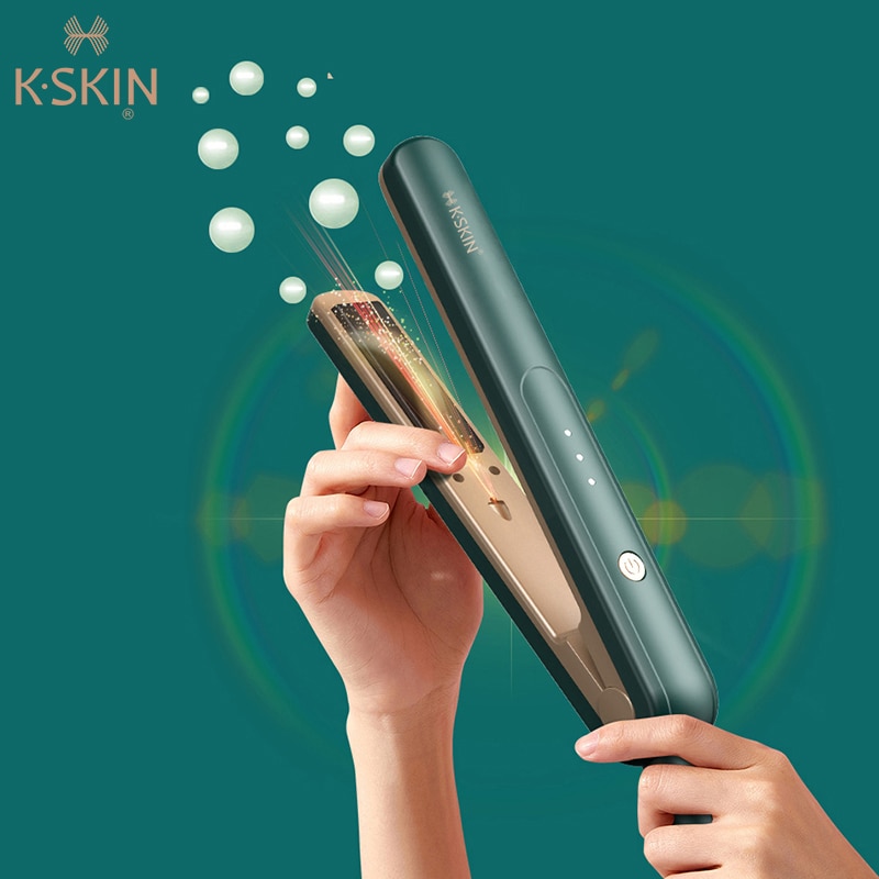 KSKIN Negative Ions Straightening Irons PTC Cerami... – Grandado