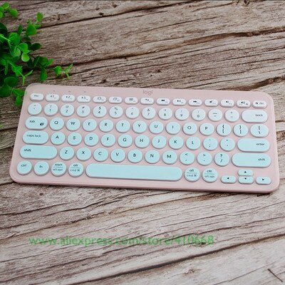 Weiche Silikon Tastatur Abdeckung Schutz Film Für logitech K380 K 380 Bluetooth tastatur multi-gerät mechanische Haut Schutz: allmählich Skyblue