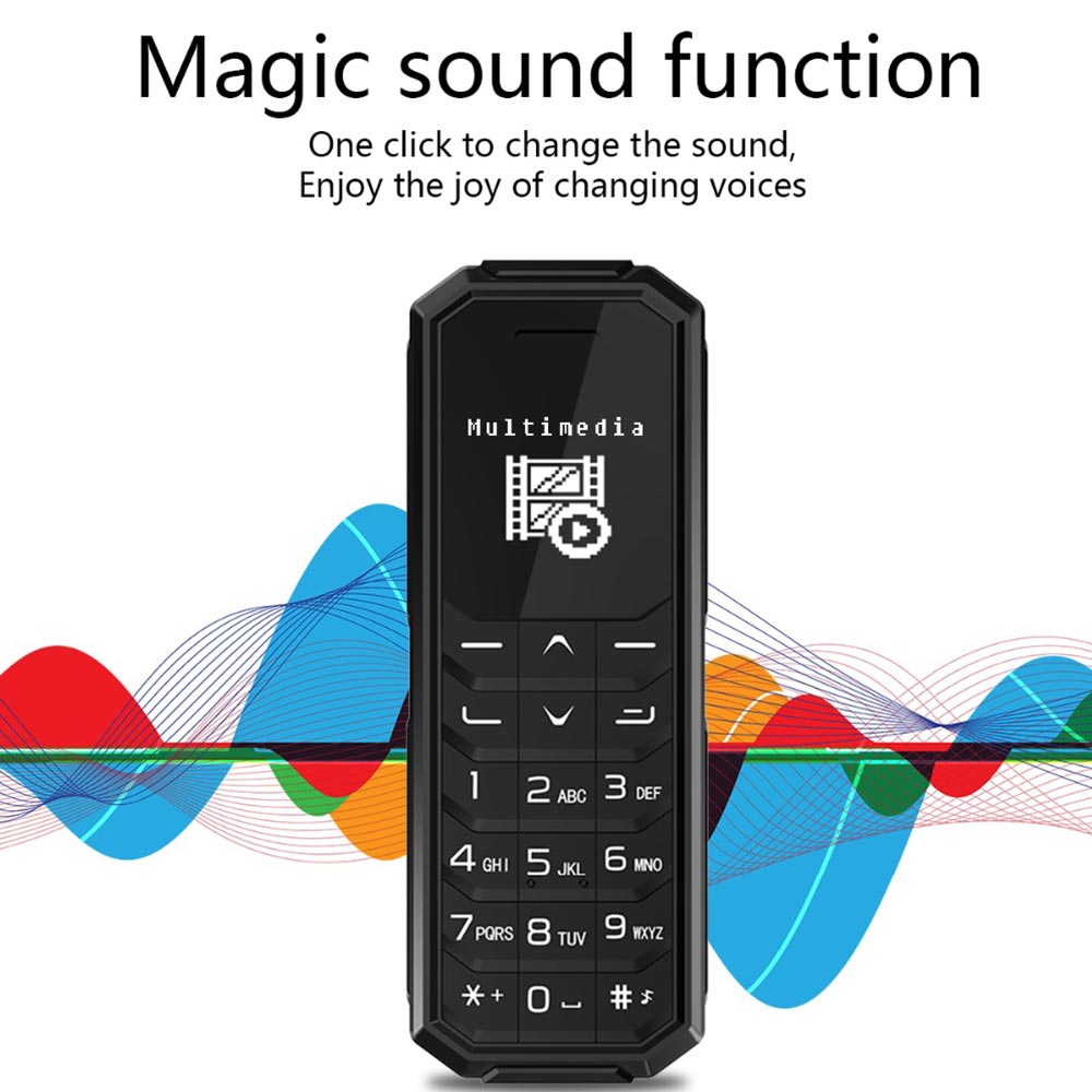 AEKU KK2 Kleinste handy bluetooth dialer drahtlose kopfhörer telefon magie vioce ändern mini handy PK BM50 BM70 KK1