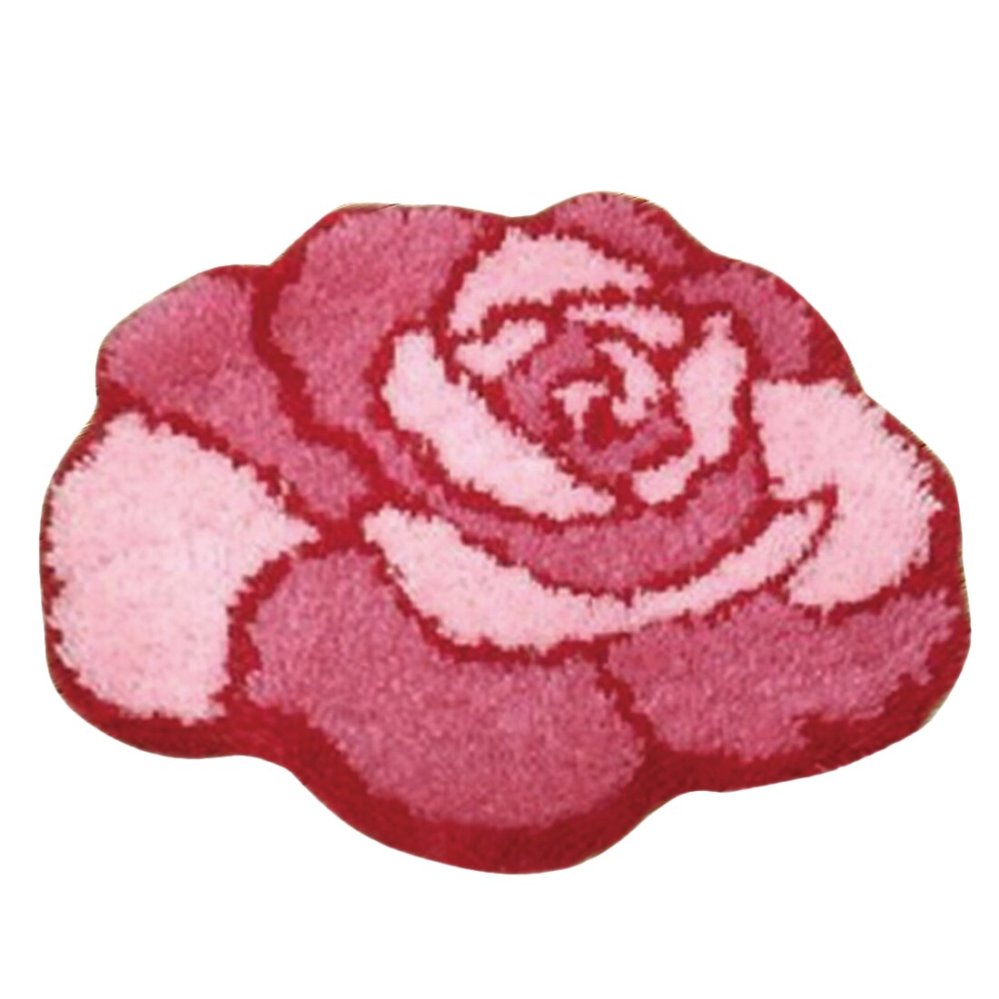 50 x 42cm DIY Latch Hook Kit Carpet Cushion Crocheting Rug Sewing Craft birthdaty - Mushroom House: type 6