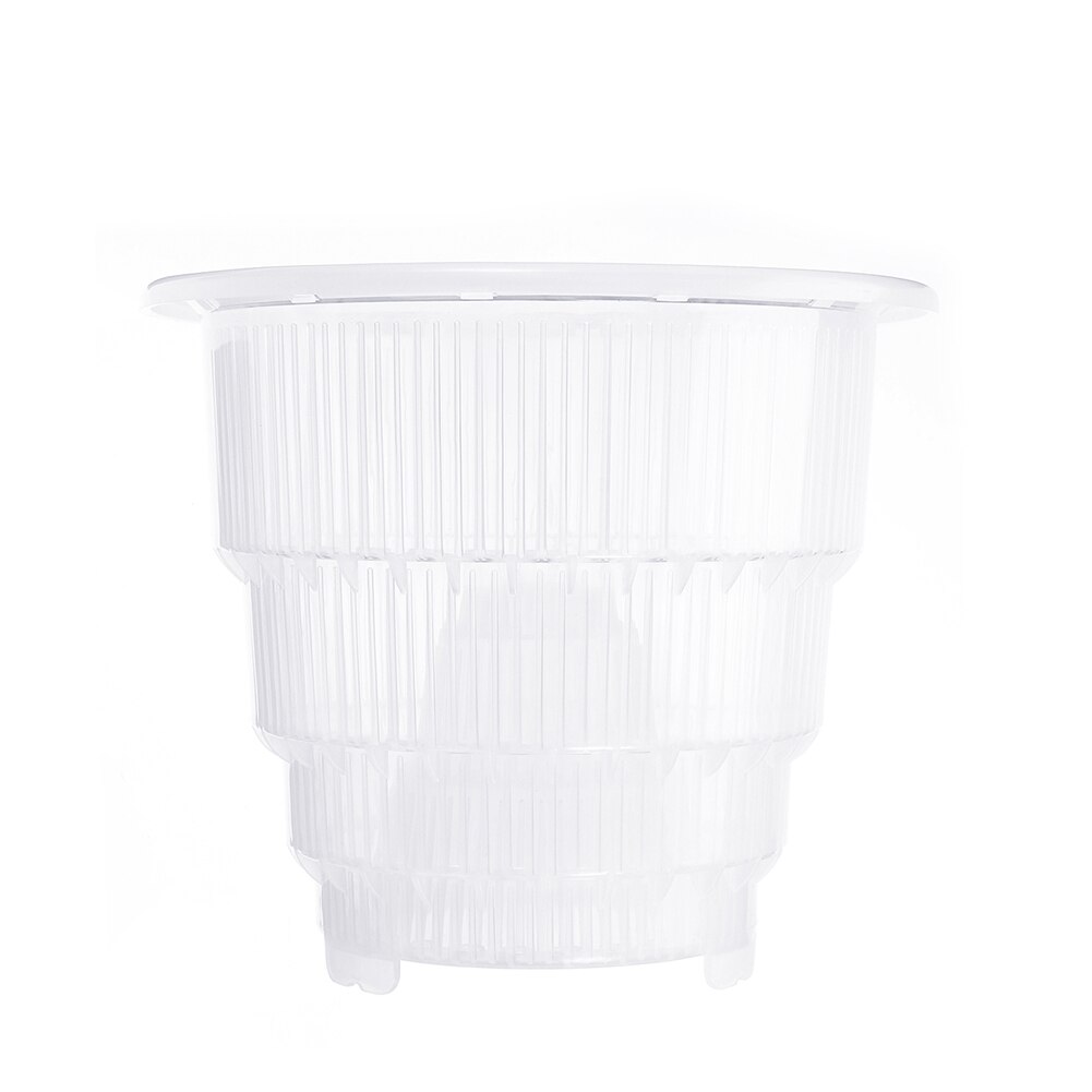 5/6/7 inch gaas pot pp transparante orchideeën bloempot duurzame vlezige plantenbak bloempot met gaten huis tuinieren decoratie: 6 inch