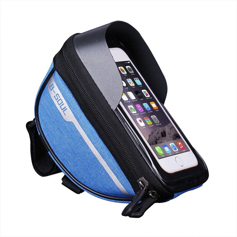 Funda de teléfono móvil impermeable de 4 colores para bicicleta, manillar, funda de teléfono móvil con bolsa, soporte de pantalla, bolsas de montaje para teléfono de 6,5 pulgadas